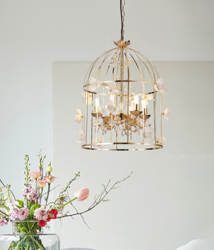 케이지 6등 12등 포인트조명 펜던트등 카페조명 LED식탁등