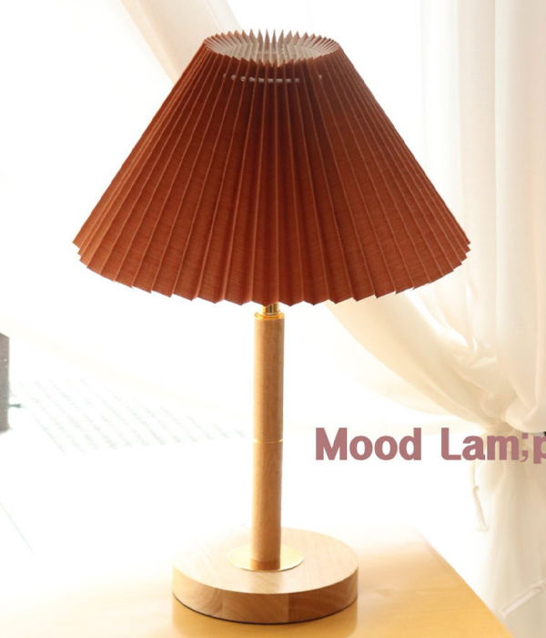 마들렌 주름갓 침실스탠드 무드스탠드