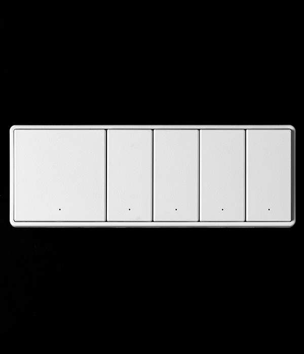 W 파츠 스위치_3구 5회로 (3로 선택 가능)