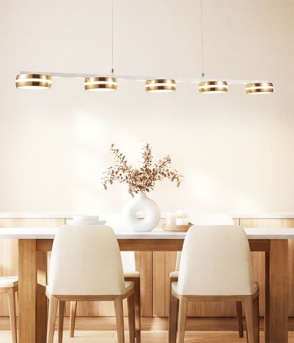 푸토 LED 펜던트 식탁조명 3등 30W / 5등 40W